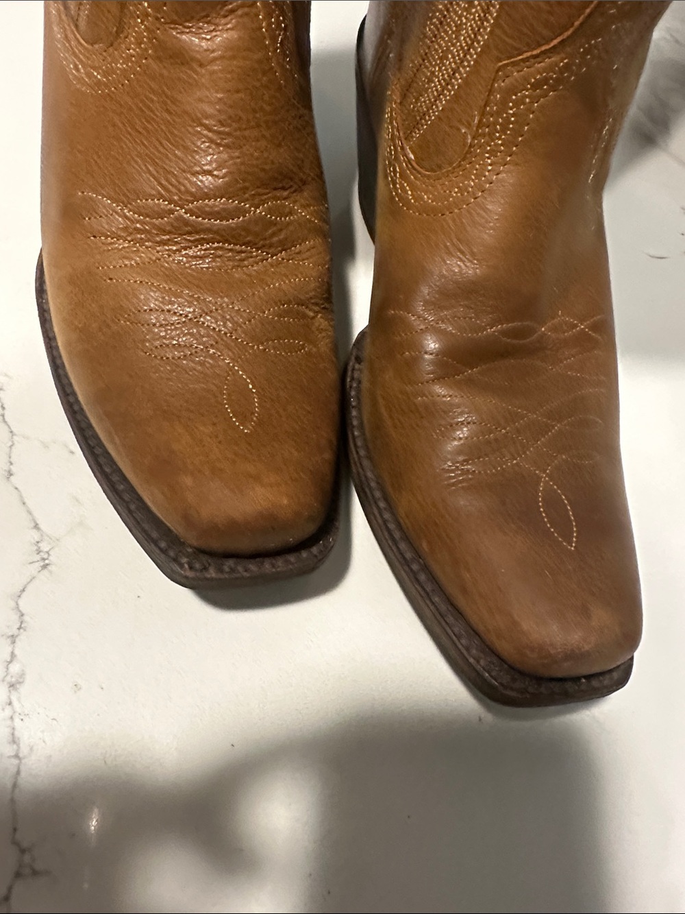 Ariat Brown Western Heeled Cowboy Boots - Picture 4 of 7